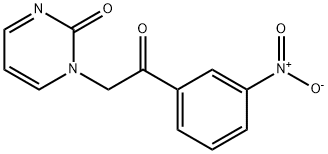 1-(2-(3-Nitrophenyl)-2-oxoethyl)pyriMidin-2(1H)-one Structure