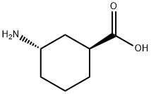 (1S,3S)-3-AMinocyclohexanecarboxylic acid Structure