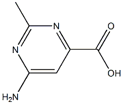 6-AMino-2-MethylpyriMidine-4-carboxylic acid Structure