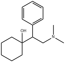 1-[2-(DiMethylaMino)-1-phenylethyl]cyclohexanol Structure