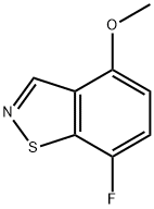 7-플루오로-4-메톡시-벤조[d]이소티아졸 구조식 이미지
