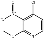 4-Chloro-2-Methoxy-3-nitropyridine Structure