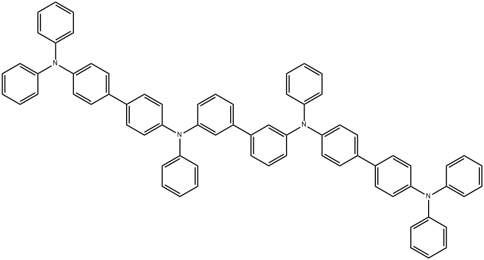 TPT1 , N4,N4'-(biphenyl-4,4'-diyl)bis(N4,N4',N4'-triphenylbip 구조식 이미지