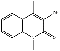 3-Hydroxy-1,4-diMethylquinolin-2(1H)-one Structure