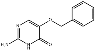 2-아미노-5-(벤질옥시)피리미딘-4(3H)-온 구조식 이미지