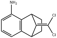 9-(DichloroMethylene)-1,2,3,4-tetrahydro-1,4-Methanonaphthalen-5-aMine Structure