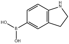 Boronic acid, B-(2,3-dihydro-1H-indol-5-yl)- Structure