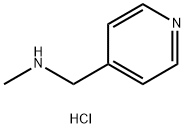 N-Methyl-1-(pyridin-4-yl)MethanaMine hydrochloride Structure