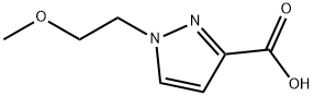 1-(2-Methoxyethyl)-1H-Pyrazole-3-carboxylic acid Structure