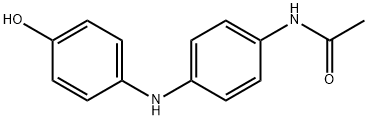 N-[4-[(4-히드록시페닐)aMino]페닐]acetaMide 구조식 이미지