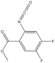 Methyl 4,5-difluoro-2-isocyanatobenzoate Structure