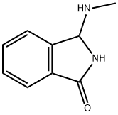 2,3-dihydro-3-(MethylaMino)-1H-Isoindol-1-one 구조식 이미지