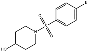 1-((4-broMophenyl)sulfonyl)piperidin-4-ol Structure