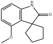 4'-Methoxyspiro[cyclopentane-1,3'-indolin]-2'-one Structure