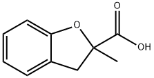 2-Methyl-2,3-dihydrobenzofuran-2-carboxylic acid Structure