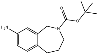 3-AMino-6-Boc-6-azabenzocycloheptane Structure