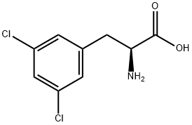 3,5-Dichloro-DL-Phenylalanine 구조식 이미지