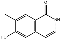 6-Hydroxy-7-methyl-1(2H)-isoquinolinone Structure