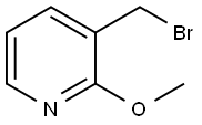 3-(BroMoMethyl)-2-Methoxypyridine Structure