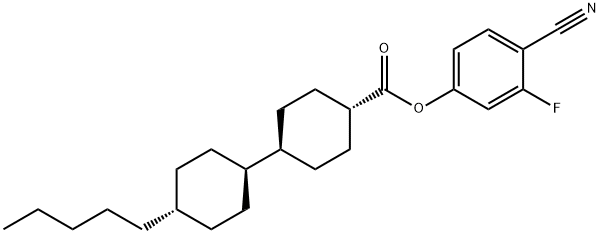 94353-27-2 (trans,trans)-4'-Pentyl-[1,1'-bicyclohexyl]-4-carboxylic acid 4-cyano-3-fluorophenyl ester