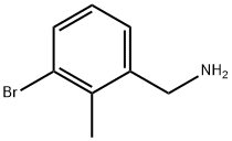 (3-브로모-2-메틸페닐)메탄아민 구조식 이미지