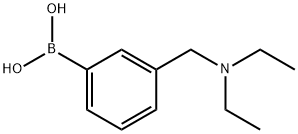 (3-((diethylaMino)Methyl)phenyl)boronic acid Structure