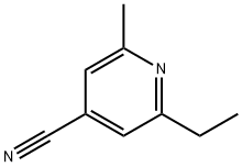 2-Ethyl-6-Methylisonicotinonitrile Structure