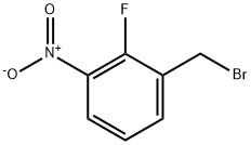 2-Fluoro-3-nitrobenzyl broMide Structure