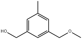 (3-(MethoxyMethyl)-5-Methylphenyl)Methanol Structure