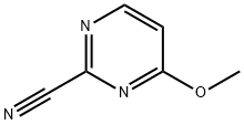 2-피리미딘카르보니트릴,4-메톡시-(6CI,9CI) 구조식 이미지
