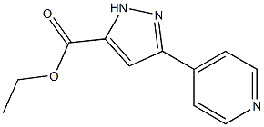 Ethyl 3-(pyridin-4-yl)pyrazole-5-carboxylate Structure