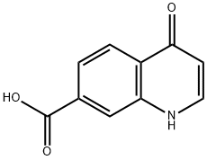 4-Oxo-1,4-dihydroquinoline-7-carboxylic acid Structure