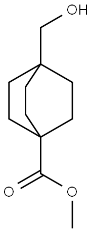메틸4-(히드록시메틸)비시클로[2.2.2]옥탄-1-카르복실레이트 구조식 이미지