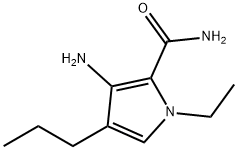 3-AMino-1-ethyl-4-propyl-1H-pyrrole-2-carboxaMide Structure
