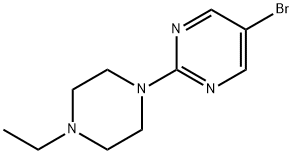 5-broMo-2-(4-ethylpiperazin-1-yl)pyriMidine Structure