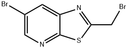 6-BroMo-2-(broMoMethyl)thiazolo[5,4-b]pyridine Structure