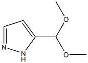 5-(DIMETHOXYMETHYL)-1H-PYRAZOLE 구조식 이미지