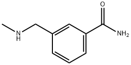 3-[(MethylaMino)Methyl]-benzaMide HCl Structure