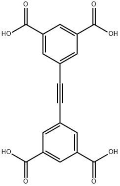 Diphenylethyne-3,3',5,5'-tetracarboxylic acid 구조식 이미지