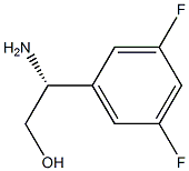 (R)-2-AMino-2-(3,5-difluorophenyl)ethanol Structure