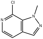 7-chloro-1-Methyl-1H-pyrazolo[3,4-c]pyridine Structure