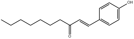 (E)-1-(4-Hydroxyphenyl)dec-1-en-3-one 구조식 이미지