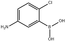 (5-aMino-2-chlorophenyl)boronic acid Structure