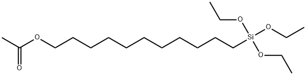 11-ACETOXYUNDECYLTRIETHOXYSILANE Structure