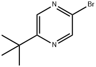 5-(TERT-BUTYL)-2-BROMOPYRAZINE 구조식 이미지