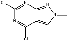 2H-Pyrazolo[3,4-d]pyriMidine, 4,6-dichloro-2-Methyl- 구조식 이미지