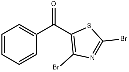 (2,4-DibroMothiazol-5-yl)(phenyl)Methanone Structure