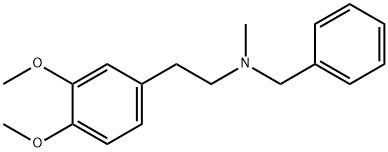 N-benzyl-2-(3,4-diMethoxyphenyl)-N-MethylethanaMine Structure