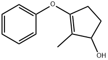 2-Methyl-3-phenoxycyclopent-2-enol Structure