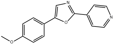 5-(4-Methoxyphenyl)-2-(pyridin-4-yl)oxazole Structure